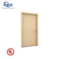 UL listed 20min / 45min / 90min fire rated fireproof wooden door  for hotel use